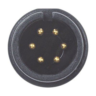 Edan Compatible de conexión directa de ECG Cable y cables de conducción 6Pin Universal AAMI 3Lead AHA Snap