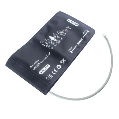 Para Welch Allyn FlexiPort manguito de presión arterial Welch Allyn adulto largo reutilizable 1-tubo tamaño-11