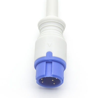 Sensor de SpO2 para adultos de 7 pines 3.0M punta blanda compatible con el Datascope Mindray