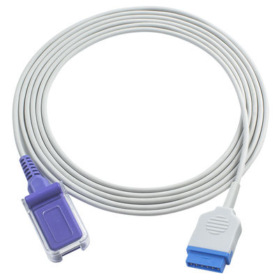 Clínicas / Hospitales Cable de adaptador SpO2 - 2021406-001 Compatible para el cuidado de la salud de GE