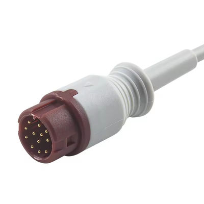 P-hilips 12Pin para Abbott Medex IBP Cable de adaptador Efficia CM120 IntelliVue MX600 896083021