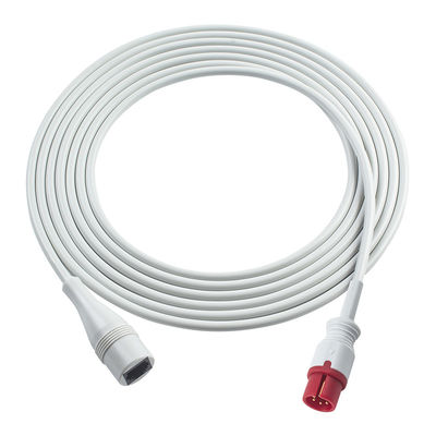 AAMI IBP Adaptador de cable de extensión de 6 pines a Edward Conector Welch Allyn Propaq 102 104 106 205 Encore 106EL