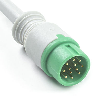 Para el cable de ECG de Biolight Q3 Para el cable de ECG de Biolight Q5 A QS Serie 3 Grabador de IEC de plomo en Oximax Tech