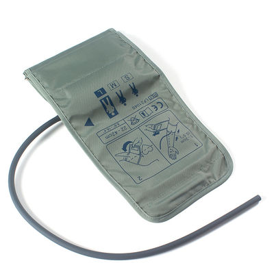 Esfigmomanómetro manguito NIBP manguito adulto grande esfigmomanómetro tubo único 22-42cm