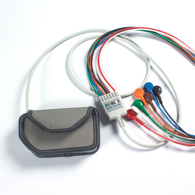 GE SEER Light Recorder 2008596-001 Bolso Holter Bolso de grabación con correa y cinturón