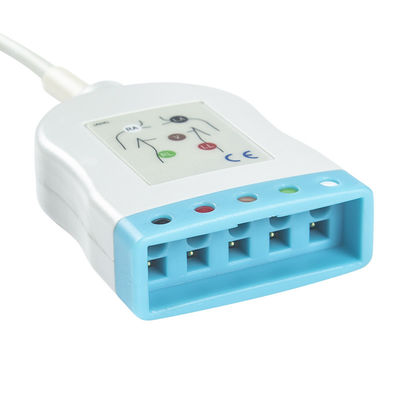 P-hilips 8pin ECG Trunk Adapter Cable ECG Cable M1600A 989803104011 Cables de extensión de ECG