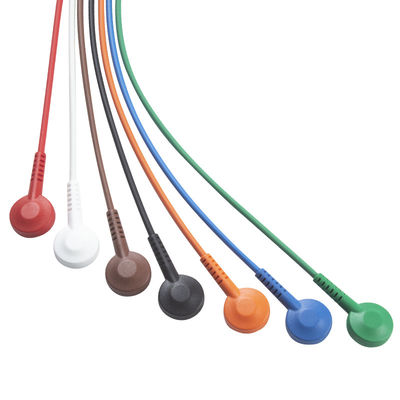 Compatible GE Healthcare 2008594-002 7-Lead ECG Telemetry Cable de paciente luz vidente Pedido 5pcs obtener 1pcs Bolso gratis