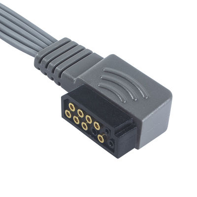 Compatible con PH ECG Telemetry Leadwire - M4725A ECG Holter Cable 350-0173-03 para Zymed DigiTrak-Plus