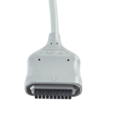 EDAN Dx12 10Cable Holter de ECG de plomo Banano para el tronco longitud del cable 2.2M Compatibilidad