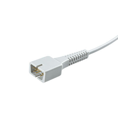 Digital Oximax Tech 9Pin Pediátrico de punta blanda sensor de SpO2 corto 1M compatible con Biolight Serie A Q S