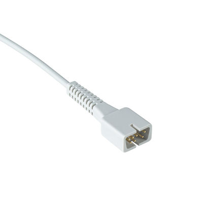 Digital Oximax Tech 9Pin Pediátrico de punta blanda sensor de SpO2 corto 1M compatible con Biolight Serie A Q S