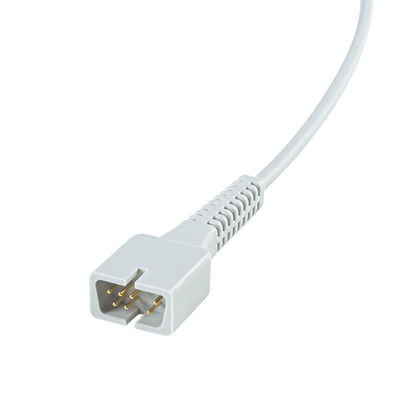 Digital Oximax Tech 9Pin Pediátrico de punta blanda sensor de SpO2 corto 1M compatible con Biolight Serie A Q S