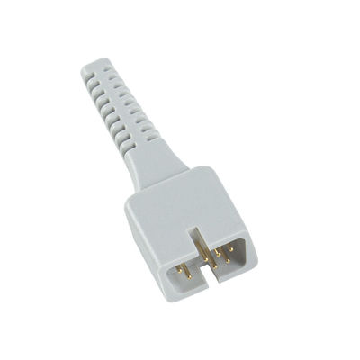 Digital Oximax Tech 9Pin Pediátrico de punta blanda sensor de SpO2 corto 1M compatible con Biolight Serie A Q S