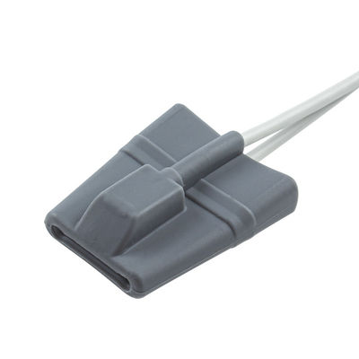 Digital Oximax Tech 9Pin Pediátrico de punta blanda sensor de SpO2 corto 1M compatible con Biolight Serie A Q S