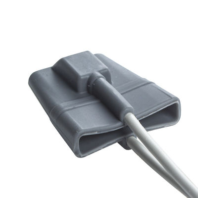 Digital Oximax Tech 9Pin Pediátrico de punta blanda sensor de SpO2 corto 1M compatible con Biolight Serie A Q S