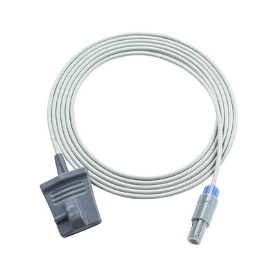 Cable de sonda SpO2 para Yonker Yk8000c compatible para Yonker 6Pin Adulto punta blanda 3.0M