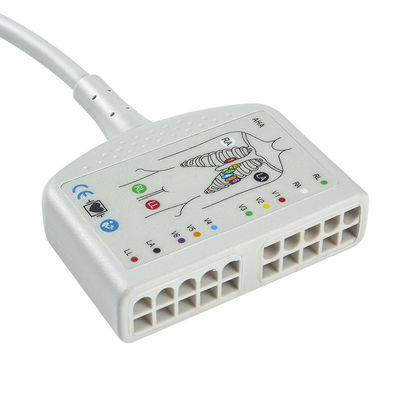 Compatible con el Mindray BeneHeart D6 ECG Cable de tronco ECG para el desfibrilador de Mindray IEC