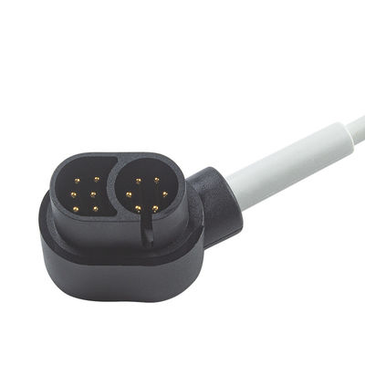 4 Cable de ECG de plomo para Welch Allyn 1500 IEC Grabber 24 meses de vida útil Compatible