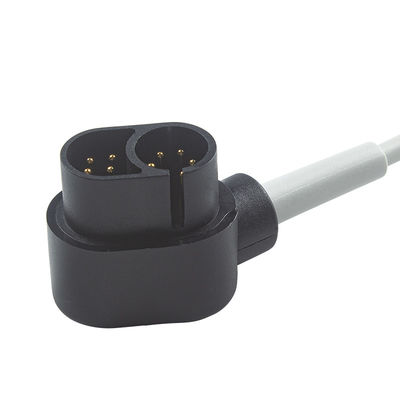 4 Cable de ECG de plomo para Welch Allyn 1500 IEC Grabber 24 meses de vida útil Compatible