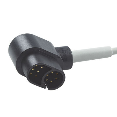 4 Cable de ECG de plomo para Welch Allyn 1500 IEC Grabber 24 meses de vida útil Compatible