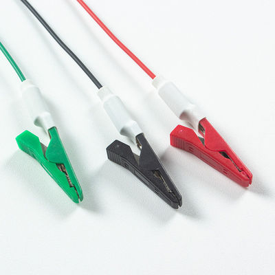 Cable de ECG compatible para el tipo Animal Din para el grabador de animales 3Lead