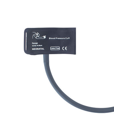 Neonatal NIBP manguera sin vejiga tubo único 5,8-10,8 cm manguera de nylon