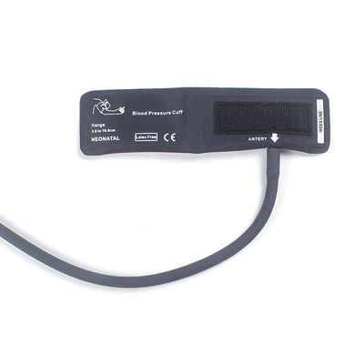 Neonatal NIBP manguera sin vejiga tubo único 5,8-10,8 cm manguera de nylon