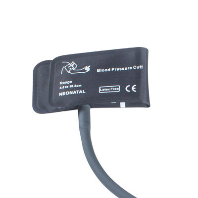 Neonatal NIBP manguera sin vejiga tubo único 5,8-10,8 cm manguera de nylon
