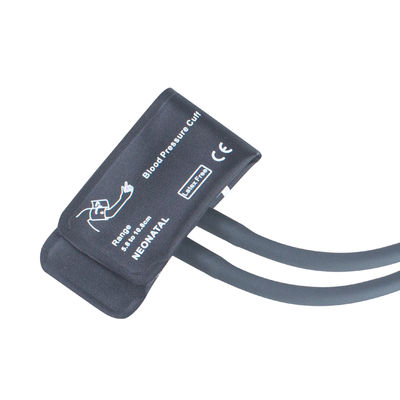 Neonatal NIBP manguera sin vejiga doble tubo de 5,8-10,8 cm manguera de nylon