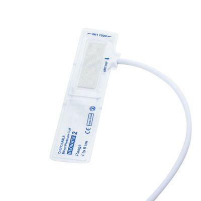No con látex Disposable Neonatal NIBP Cuff Tubo único Tamaño 2 4-8cm