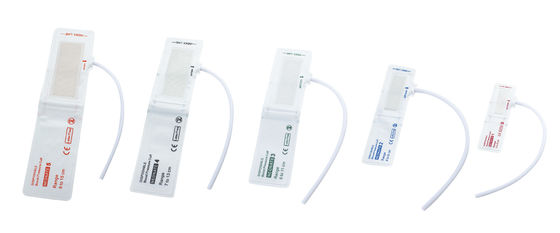 No con látex Disposable Neonatal NIBP Cuff Tubo único Tamaño 2 4-8cm