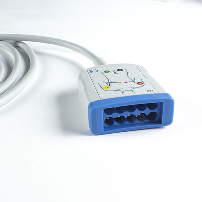 Cable de tronco de ECG P-hilips compatible - M1663A para 78352C, 78354C, 78834C, 867036, HeartStart MRx, IntelliVue