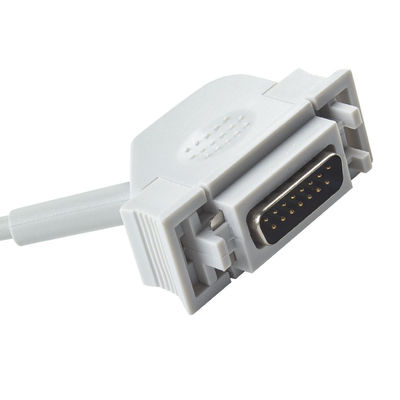 Cable de conducción de ECG sin látex para Cardiosys EK36 EK403 EK41 EK413 EK43 EK512 EK53