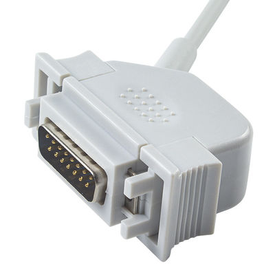 Cable de conducción de ECG sin látex para Cardiosys EK36 EK403 EK41 EK413 EK43 EK512 EK53
