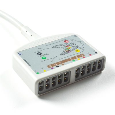 Cable de conducción de ECG sin látex para Cardiosys EK36 EK403 EK41 EK413 EK43 EK512 EK53
