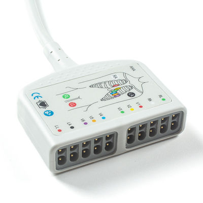 10Cable para pacientes con ECG de plomo compatible con Schiller AT10, AT10 Plus, AT101, AT102, AT102-Plus, AT104, AT110