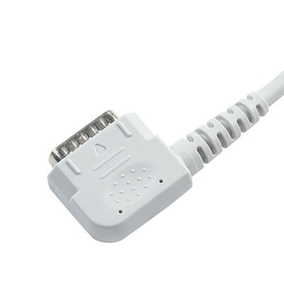 Cable de conducción de ECG de 15 pin y 10 plomo sin látex IEC/AHA para 108 109 110 1210 1211 601