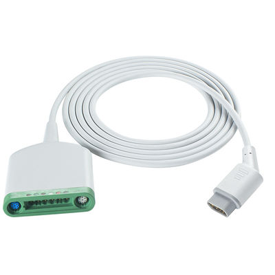 Compatible con el cable de paciente Multimed 6 Pod 3.5M 6Lead ECG con función SpO2/Temperatura/ECG