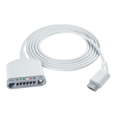SpO2 6Cable de ECG para pacientes de plomo 3.5M con función SpO2/temperatura/ECG