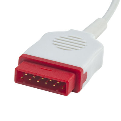3.5M GE IBP Adaptador Cable para conector doble P-hilips para equipos de diagnóstico médico