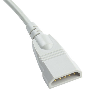 El monitor de presión arterial del paciente GE IBP Cable 11Pin a 2x PVB 5Pin 3.5M