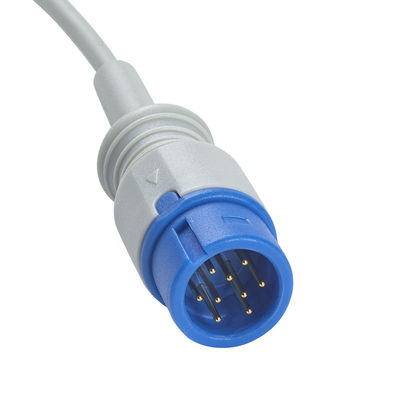 Compatible ViewMed 9Pin SpO2 Probe Adulto ViewMed Monitor de saturación clip del dedo 3.0M