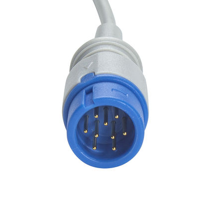 Compatible ViewMed 9Pin SpO2 Probe Adulto ViewMed Monitor de saturación clip del dedo 3.0M