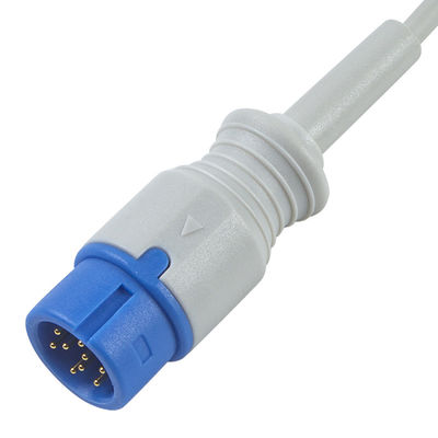 Compatible ViewMed 9Pin SpO2 Probe Adulto ViewMed Monitor de saturación clip del dedo 3.0M