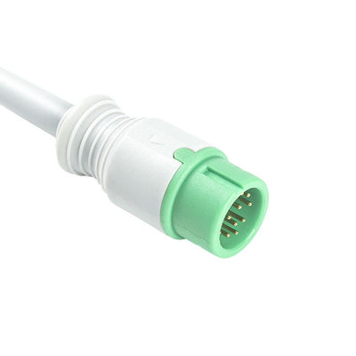 Cable de ECG compatible 5 pistas para Medetec Monitor cardíaco ECG Inglaterra IEC Snap