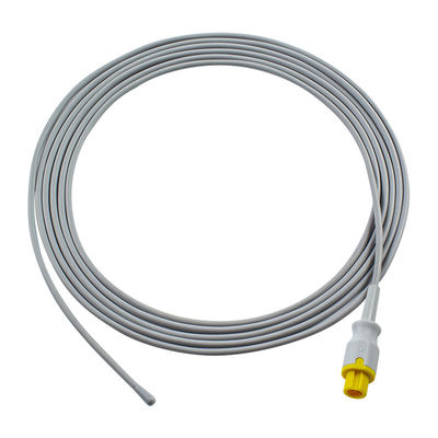Edan Conector distal redondo compatible sonda de temperatura reutilizable para el recto adulto