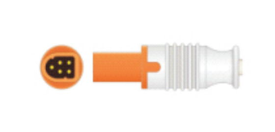 Probe de temperatura reutilizable compatible con Mindray 040-000056-00 en color gris