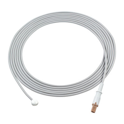 Mindray Datascope Proba de temperatura reutilizable piel adulta 5Pin 3,0M longitud PVC compatible