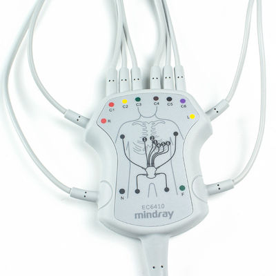 Cable de electrocardiograma de Mindray ECG original 12Lead 040-001644-00 BeneHeart R12, BeneHeart R3
