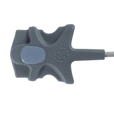 Sensor de SpO2 de punta blanda reutilizable con señal TruSignal original de GE TS-SA4-GE